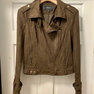 BNCI by Blanc Noir Olive Green Moto Jacket